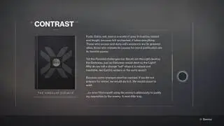 The Singular Exegete Lore Book - Part 6 - Contrast