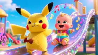 Pikachu Magic Play Go ⚡🎵 | Fun Adventure Song for Kids | Playful Nursery Rhyme