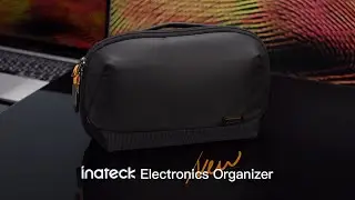 Inateck Multipurpose Gadgets Organizer with 180&deg; Open & Orderly Storage, AB03007