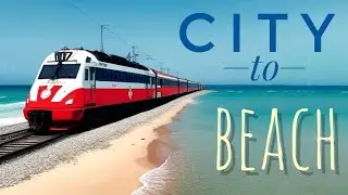 🇵🇹 From City to Beach by Train ⛱️ Porto Public Transport [S1E2]