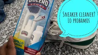 Can we get our sneakers or sports shoes clean with the refillable Bolero?