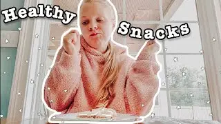 Healthy Snacks // quick and easy snack ideas