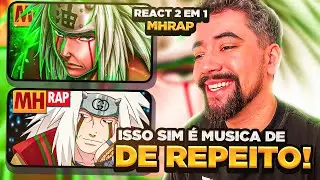 Tipo Jiraiya 1 e 2 😏 (Naruto) | Prod. Sidney Scaccio | MHRAP  | REACT DE NERD