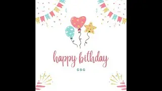 GBG: VLOG BIRTHDAY BOOKS