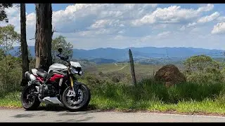 Speed Triple R - POV (RAW ONBOARD) Estrada dos Romeiros