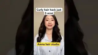 How to make curly hair| #hairhacks #hair #2025 #shorts  #curls #tricks #shortfeed