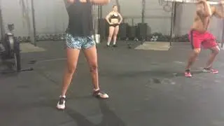 Crossfit evernox 50 thrusters wod