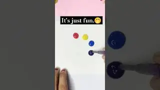 Waterdrop artwork #colorful art #waterdrop #shorts #viral