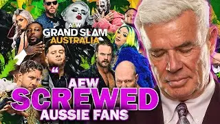 ЭРИК БИШОФФ: ФАНАТЫ AEW AUSSIE ПО СУТИ БЫЛИ ОБМАНУТЫ
