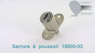 Serrure poussoir - 18800-03 _ Direct-Serrure.fr