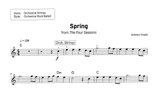 Spring | Antonio Vivaldi | Trinity Keyboard Grade Initial From 2019 | Fermata Music School