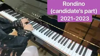 Rondino (candidate&rsquo;s part) grade 3 Trinity College London 2021-2023