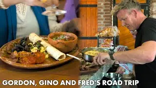 Gordon Ramsay Makes A Mexican Take On A Full English Breakfast | Gordon, Gino and Fred's Road Trip