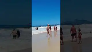 🇧🇷🏖️ Walking in Leme Beach 🏝️ R&iacute;o de Janeiro