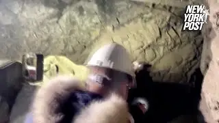 Rescuers search for Russian miners trapped in gold mine