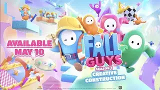 Fall Guys - S4: Creative Construction Gameplay Announcement Trailer..!