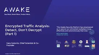 Encrypted Traffic Analysis (Part 1): Detect, Don&rsquo;t Decrypt