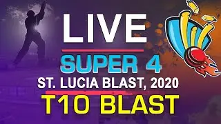 LIVE - T10 BLAST 2020 - LIVE Cricket Match Today St. Lucia - T10 Live St. Lucia PART 2