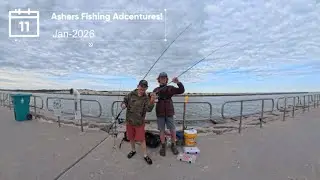 Jan 11 Packery Channel Jetty Fishing With Dale