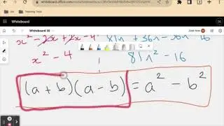 Binomial Expansion: Difference of Two Squares