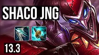 SHACO vs NIDA (JNG) | 4.9M mastery, 9/0/0, 2600+ games, Legendary | KR Master | 13.3
