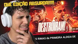 🔥MELHORES RIMAS da PRIMEIRA ALDEIA DE 2026! - JottaD REACT