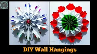 How to Make 3D Paper Wall Hanging || Classroom Decoration Ideas || Republic Day Decoration Ideas