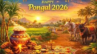 Happy Pongal 2026 | Happy Pongal Status | Pongal Whatsapp Status | Pongal Wishes