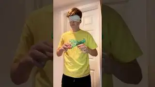 I Learned to Juggle Blind!!! #juggling #magic