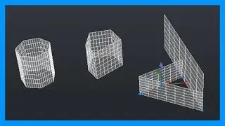 Autocad - 1/4 Superficies 3D; superficie plana, extrusión y asociatividad. Tutorial en español HD