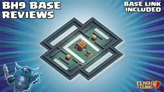*AMAZING* NEW BH9 BASE (With Link) - Versus Battle Replays - Builder Hall 9 - Clash of Clans - #2