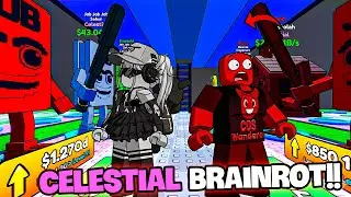 I Collected Every Celestial Brainrot in Escape Tsunami For Brainrots!