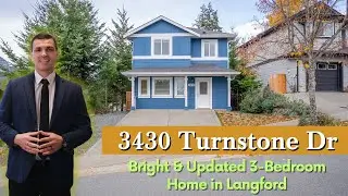 Bright & Updated 3-Bedroom Home in Langford - 3430 Turnstone Dr