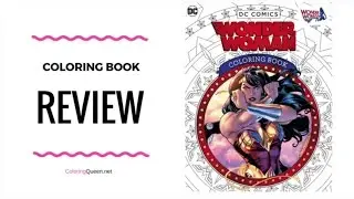 DC Comics Wonder Woman Coloring Book