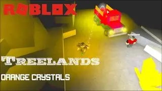 Roblox: Treelands: ORANGE CRYSTALS!