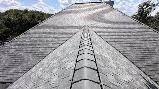 The F Wave Revia Classic Slate Roof Installation in Austin, Texas - Balcones Roofing