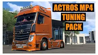 [ ETS 2 1.50 ] 🔹ACTROS MP4 TUNING PACK🔹