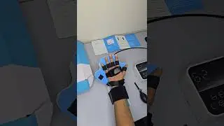 Wrist Continuous Passive Motion Therapy Device for Joint Mobility #physiotherapy #physiotherapist