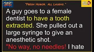 A man goes to a female dentist to have a...(FUNNY ADULT JOKE) #funnyquotes #quotes #funny #laugher