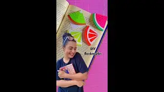 DIY bookmarks 😱 | #shorts #youtubepartner #youtubeshorts #diyshorts #crafteraditi @CrafterAditi
