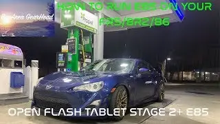 How to Run E85 On Your 86 || Open Flash Tablet stage 2+E85 tune || BayArea GearHead