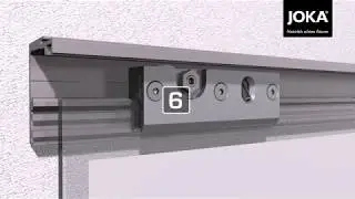 JOKA Montage Schiebet&uuml;rbeschlag Glast&uuml;r