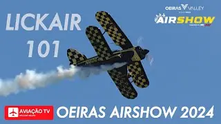Jos&eacute; Lickfold LICKAIR101 N60LG Pitts S-2A Special at Oeiras Air Show 2024
