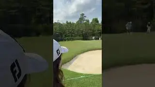 Nelly Korda in LPGA Chevron Championship 2025The Club at Carton Woods 2round birdie putt；Thanks God！