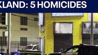 Oakland: 5 homicides since start of 2026