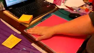 DIY Sticky Flock, for Silhouette,  Part 1