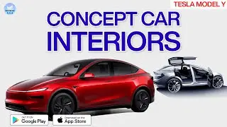 Tesla Model Y has concept car interiors! | #MotorIncClips