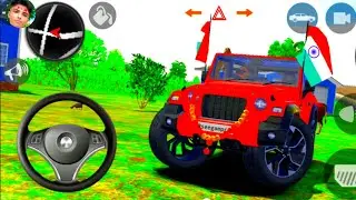 Thar Game 3D Simulator Modified Mahindra Thar Game Indian Android Game Viral Game gadi Wala Game 