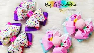 par de moñitos conejito💜