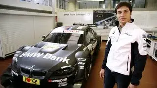Freunde f&uuml;rs Leben: Bruno Spengler und sein BMW Bank M3 DTM.